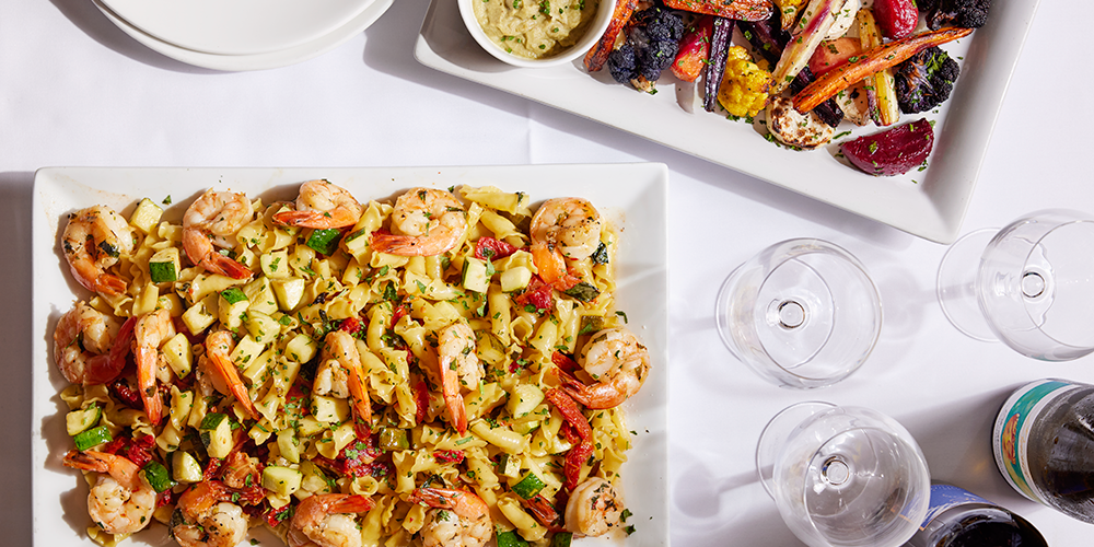 Avvio assorted dishes